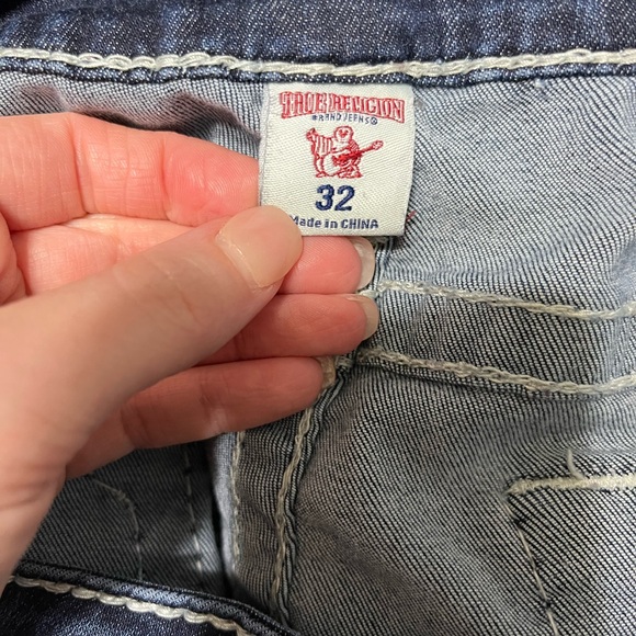True Religion Super Skinny distressed jeans size 32 - Picture 12 of 14